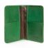 Coperta pasaport din piele naturala DiAmanti Belmondo Verde 8120